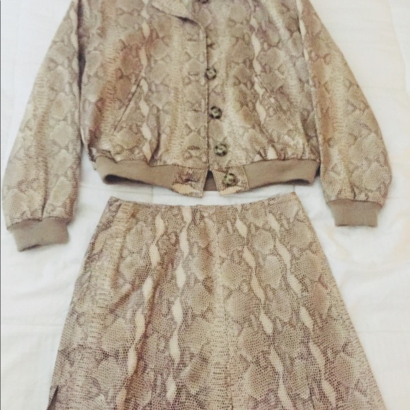 Sold suit snakeskin custom made meronra - Picture 2 of 2